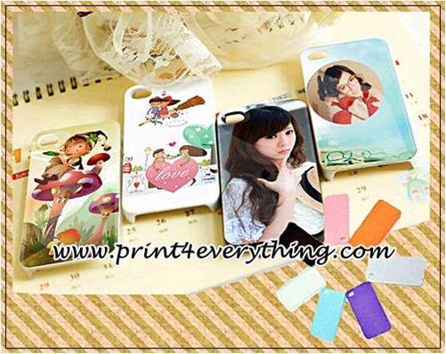  Printing images on the phone and case materials and selling the 3D face doll.