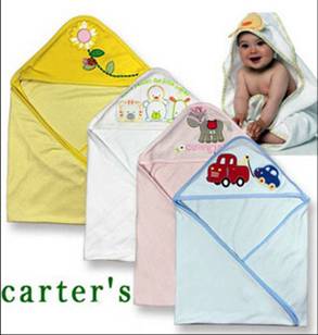 ผ้าห่อตัว Carter ผลิตจากผ้าฝ้าย เนื้อนุ่ม ขนาด 73X73 cm.