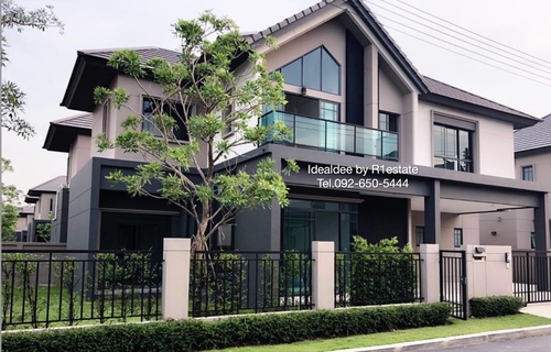บ้านเดี่ยว Bangkok Boulevard รังสิต คลอง 4 บ้านสไตล์ Luxury Nordic หลังมุม พื้นที่ 80 ตร.ว. 