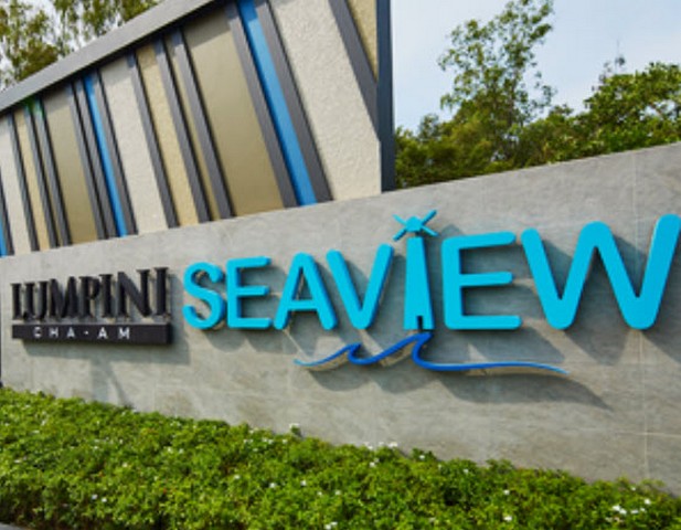 คอนโดฯ Lumpini SeaView Cha - Am ลุมพินี ซีวิว ชะอำ 1100000 บาท. 1 BR ขนาด = 23 square meter ใกล้ หาดทะเลชะอำ ทรัพย์สวย
