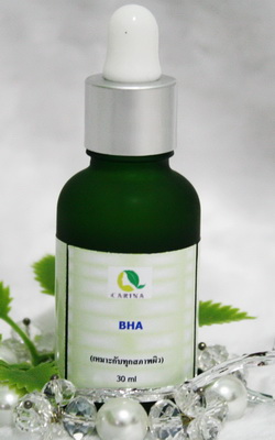 BHA shed old skin cells to create new skin scar reduction Acne spots. Make the skin look more white.