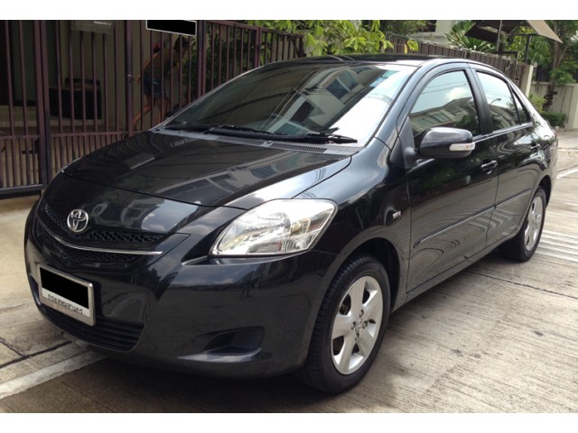 TOYOTA VIOS 1.5 E ปี2007 สีดำ รถบ้าน เจ้าของขายเอง