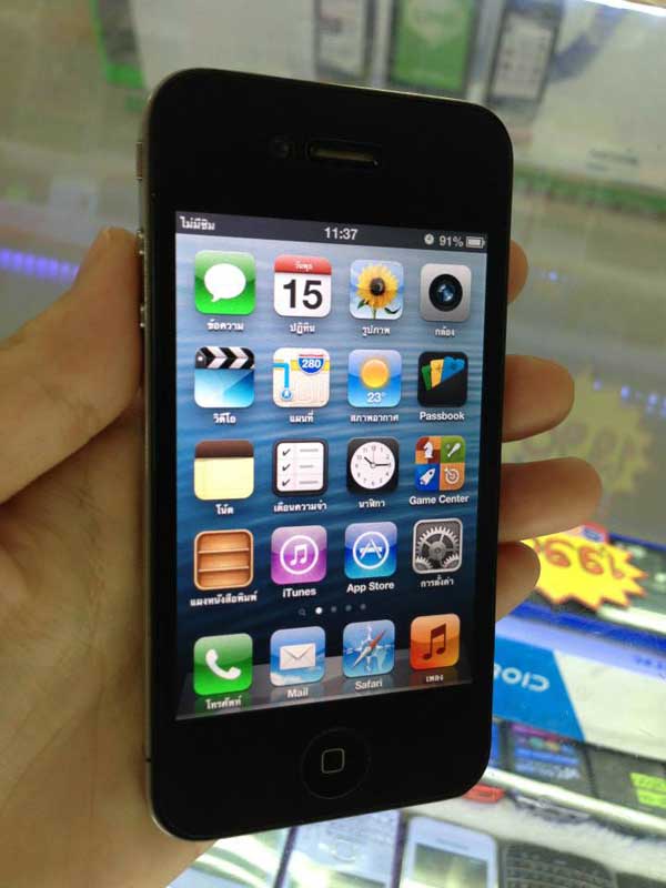 ขาย Iphone 4 มือสอง สภาพใหม่มาก ราคา 9,500 บาท