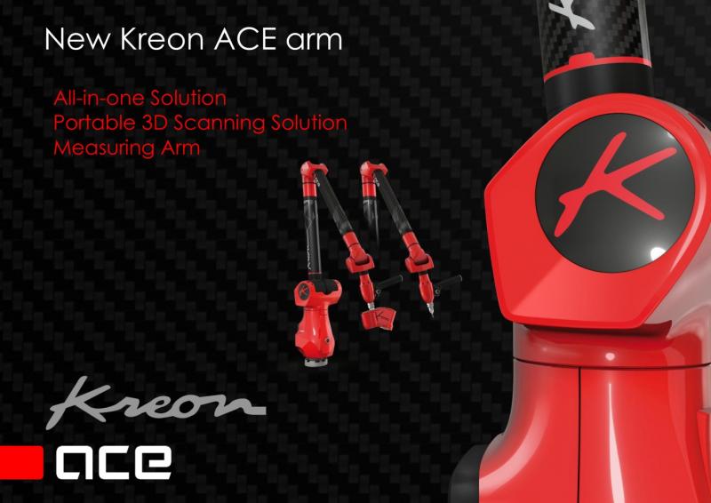  PORTABLE CMM ARM 3D laser scanner แบรนด์ Kreon