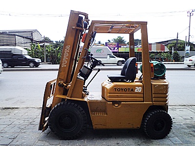  TCM 1.5 ton forklift for the 15-cylinder engine gasoline Auto Cue tons of rubber steering column, 3 m wide in part from the imported from Japan. Used immediately.