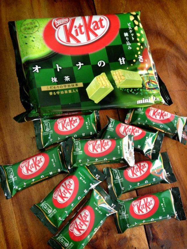 Kitkat Green Tea, Kitkat ชาเขียว, คิทแคทชาเขียว แพ็ค 9 ซอง (พร้อมส่ง)