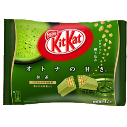 Kitkat Green Tea, Kitkat ชาเขียว, คิทแคทชาเขียว แพ็ค 12 ซอง (พร้อมส่ง)