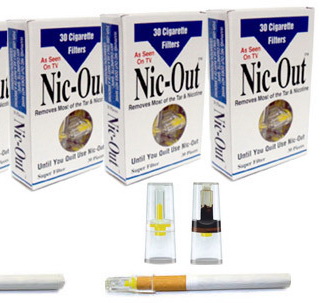 Nic Out ตัวกรองบุหรี่ ที่กรองบุหรี่ วิธีเลิกบุหรี่ง่าย ๆ ลดปริมาณ สารก่อมะเร็ง 
