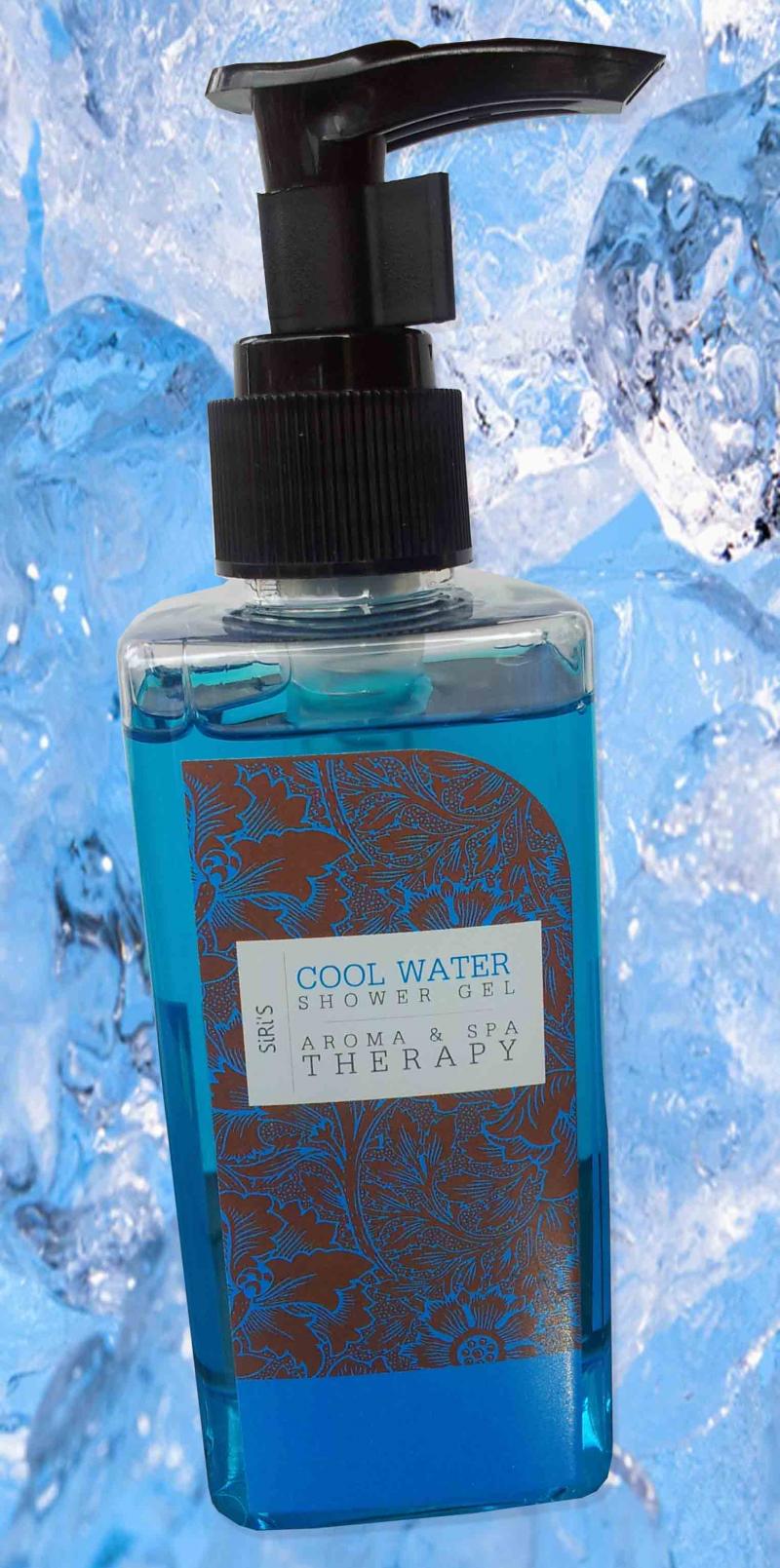 ครีมอาบน้ำ SiRi's Cool water Shower Gel Aroma&Spa Therapy