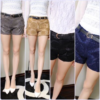  Velvet lace pants with a belt with 6 colors Product Code: gagai: C21.
