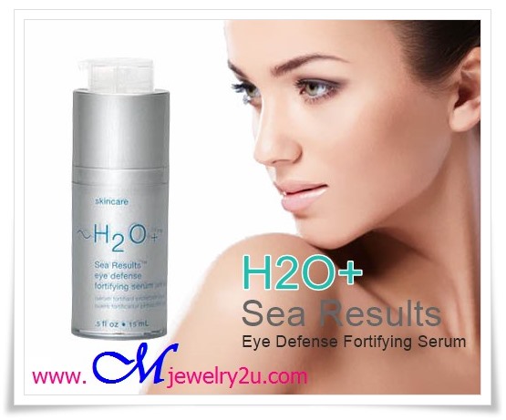 เซรั่มเข้มข้น ไร้ริ้วรอย ดวงตาสดใสอ่อนวัย H2O+ Sea Results Eye Defense 