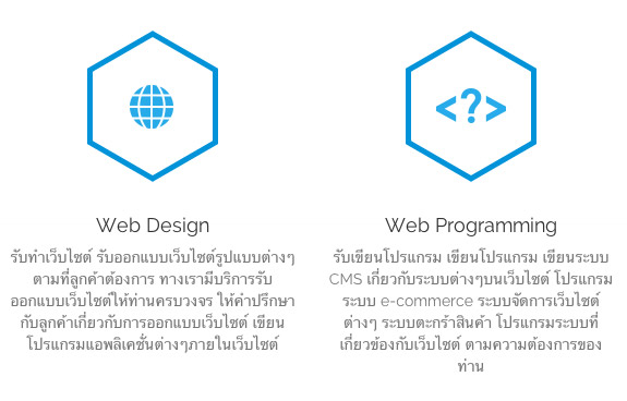 รับทำเว็บ ออกแบบเว็บไซต์ เขียนโปรแกรม ดูแลเว็บไซต์