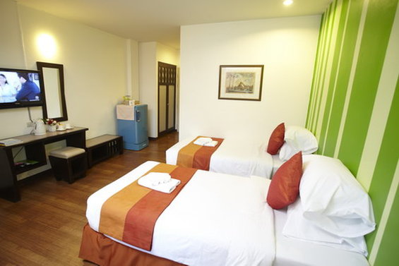 โรงแรมที่พักราคาถูก ใกล้อาคารอับดุลราฮิม พระรามสี่ คลองเตย  ฟรี WiFi