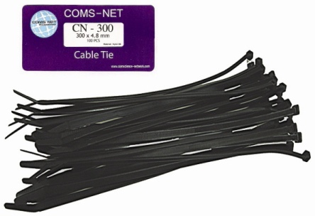 เคเบิ้ลไทร์ 12 นิ้ว กว้าง 4.8 มม. C-NET Cable Tie ราคา 55 บาท