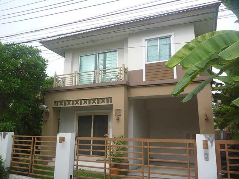 for sale detached 45.6 wasquare on outering maldive plam bangna 3.78 million baht