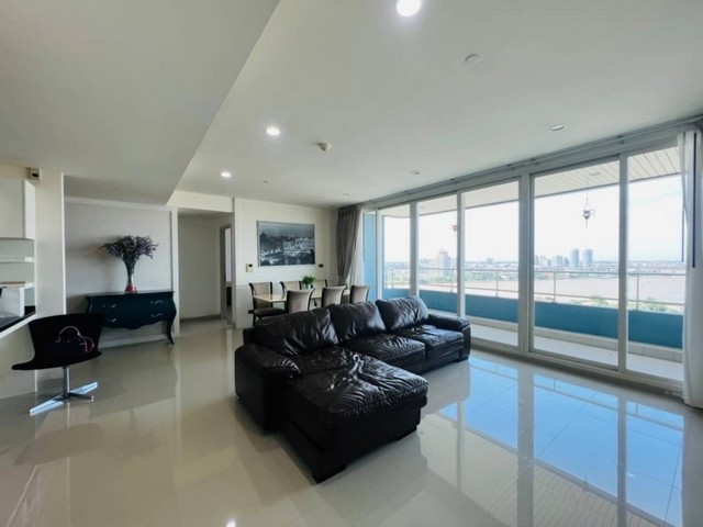 Condo For Sale/Rent "Watermark Chaophraya River" -- 3 Beds 145 Sq.m 60,000 Baht -- Pet Friedly,  along the Chao Phraya River!