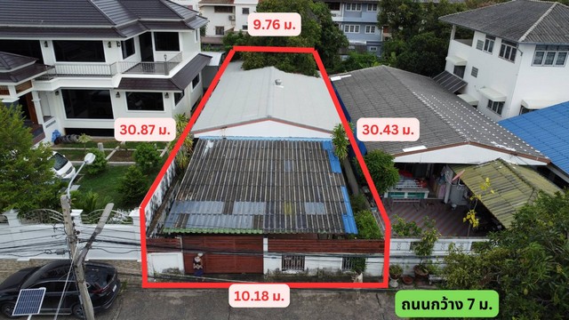 ขายด่วน ที่ดินพร้อมบ้าน ทำเลดี ซอยอ่อนนุช 17 แยก 16 ทะลุไปยังถนนพัฒนาการ ใกล้หมู่บ้านปัญญา(2)