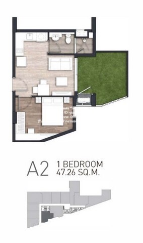 รหัส  DSL-630.A2 (3A-02) ขายด่วน ๆ Condo. คราฟท์ เพลินจิต Craft Ploenchit ขนาด 47 ตร.-ม. 8000000 thb   พร้อมให้คุณได้จับจอง