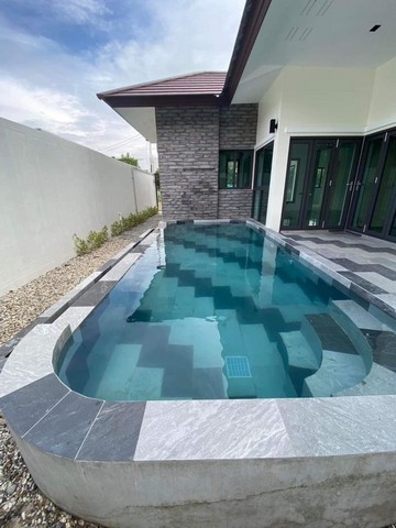 พูลวิลล่าสร้างใหม่ชั้นเดียว พร้อมอยู่ ใกล้เมือง โซนหางดง