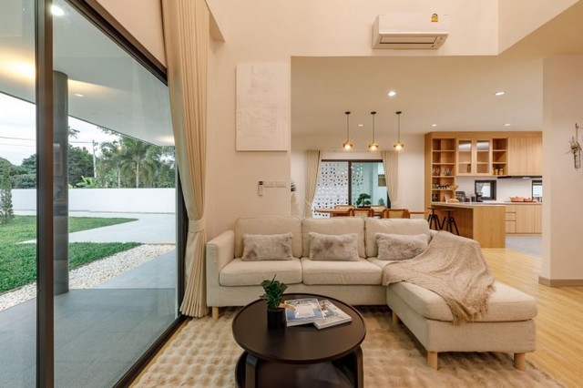 บ้านสร้างใหม่ 2 ชั้น ตกแต่งสวย เฟอร์ครบ ท่าวังตาล สารภี