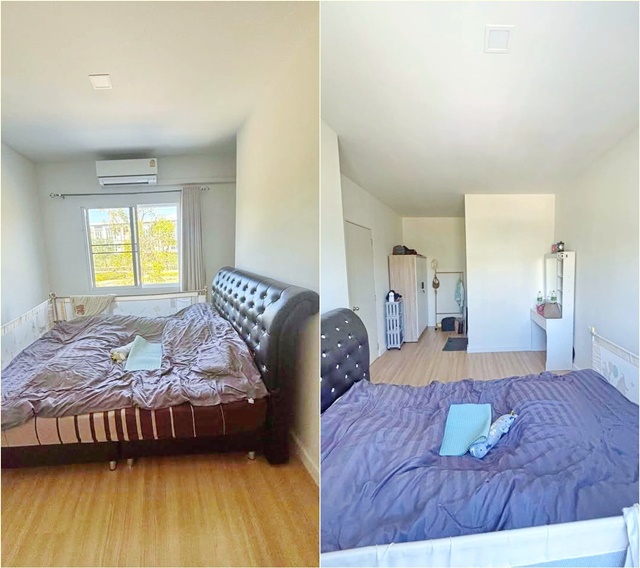 ทาวน์เฮ้าส์ 2 ชั้น ตลาด อิ่มเจริญ เทพารักษ์ 1.1 กม. ศรีนครินทร์-เทพารักษ์  หลังมุม 4 นอน 3 น้ำ 24 ตร.วา.192 ตร.ม..3 แอร์ ฟิตเนส สระว่ายน้ำ