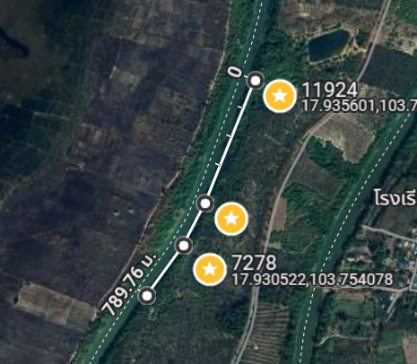 ที่ดินติดแม่สงคราม สกลนคร ที่ดิน 102 – 1 - 63.5 ไร่