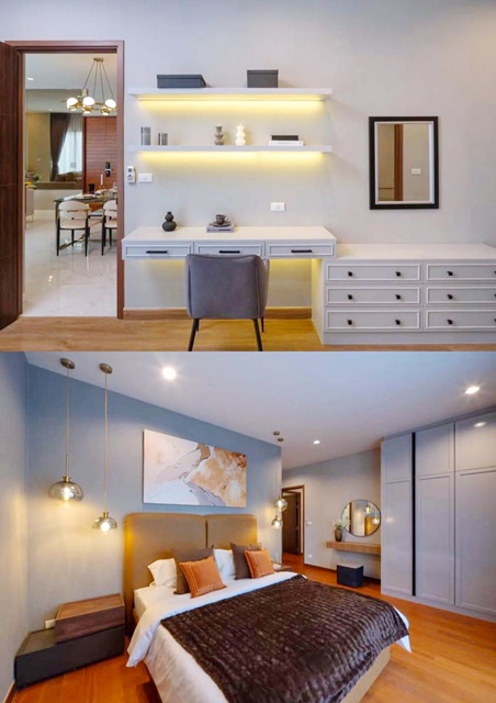 รร.นานาชาติมอนเตสซอรี่ หางดง พูลวิลล่าหรู 2 ชั้น  เชียงใหม่ 1.3 กม หรูหรา 4นอน 5น้ำ พร้อมสระว่ายน้ำ79ตร.วา. เฟอร์บิวท์อินท์