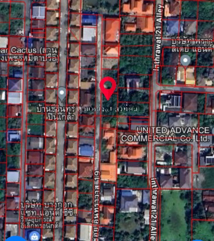 ขายที่ดิน 100 ตารางวา ซอยอินทราวาส 19  บางระมาด  ตลิ่งชัน  กรุงเทพ   ZT454