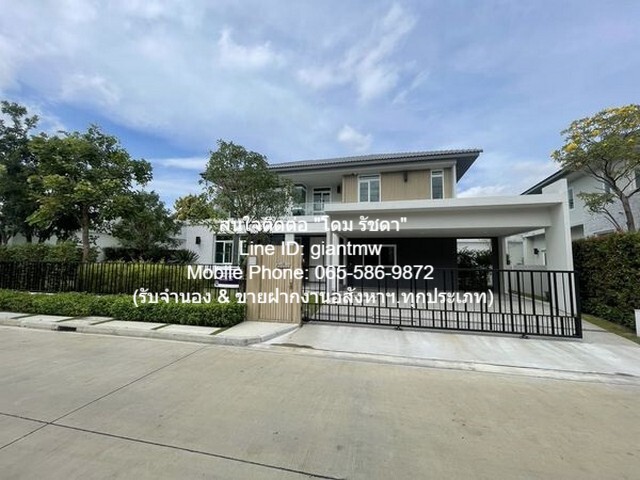 บ้าน ขาย/ให้เช่าบ้านเดี่ยวหรู 2 ชั้นพร้อมอยู่ มัณฑนา เวสต์เกต 120000 B. 4 BR 3 น้ำ area 22 ตาราง.วา 1 ngan 0 Rai ไม่ไกลจาก Big C บางใหญ่ 300 ม. สะอาดปลอดภัย