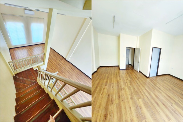 โฮมออฟฟิศ 4 ชั้น MRTรัชดา 600ม. โฮมโปร 1.2 กม. ติดถนนใหญ่  6นอน ลาดพร้าว 400ม.  4น้ำ 26ตร.วา. 400ตร.ม. รร.นานาชาติโอ๊คเบอรี่ 1.9กม. 3 จอดรถ