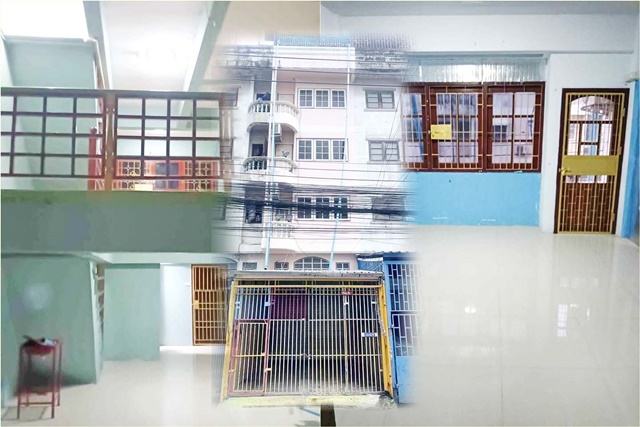 แจส เออเบิร์น ศรีนครินทร์ 0.9 กม. ศรีด่าน 1-5 อาคารพาณิชย์ 4.5 ชั้น 3นอน Food Land แบริ่ง 107  ค้าขาย ร้านอาหาร 20 ตร.วา. 3 น้ำ 350 ตร.ม.