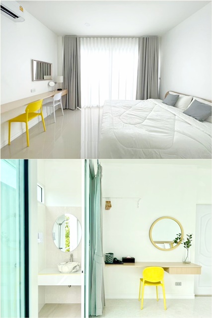 โรบินสัน ลาดกระบัง1 800ม. สนามบินสุวรรณภูมิ 3.8กม. บ้าน 5นอน โมเดิร์นมินิมอล เดอะ พาซิโอ มอลล์ 200ม. 2 ชั้น 80 ตร.วา. 350 ตร.ม.