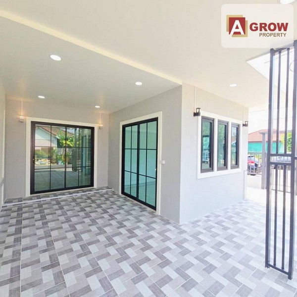 หมู่บ้านอาสาเฮ้าส์5 (7/360) ซอยกันตนา หลังมุม ตกแต่งใหม่พร้อมอยู่