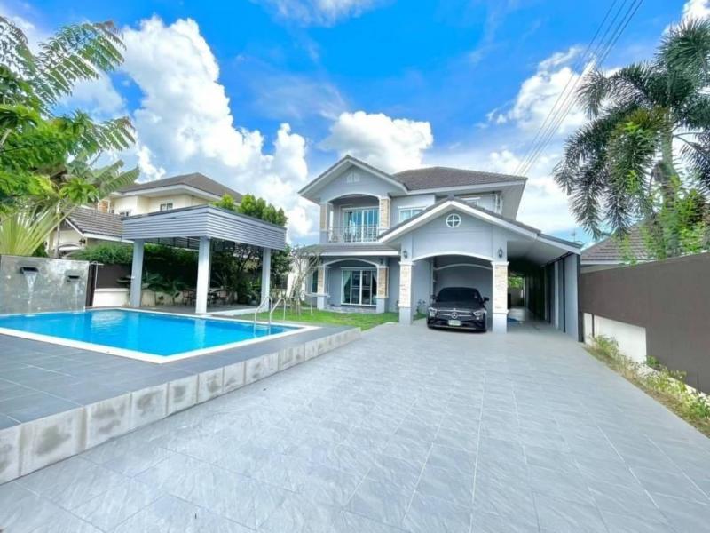 พูลวิลล่าสวย #ติดวงแหวนรอบ3 ให้เช่า/ขาย 7.5 ล้าน ทำเลดี #สันปูเลย #ดอยสะเก็ด บ้านกว้าง มีสระว่ายน้ำส่วนตัว #ติดถนนใหญ่ ไม่ต้องเข้าซอย