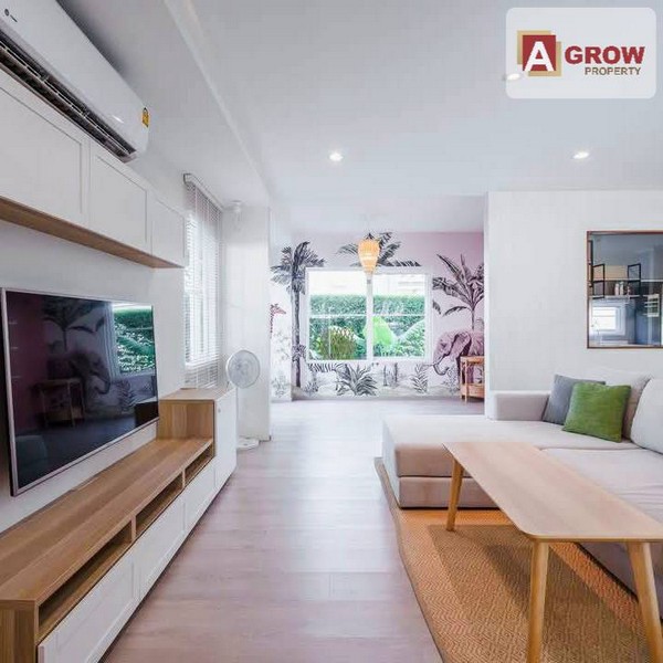 ให้เช่าหมู่บ้านอัญญ่า บางนา-รามคำแหง2 บ้านใหม่ ไม่เคยปล่อยเช่ามาก่อน บ้านริมสวน