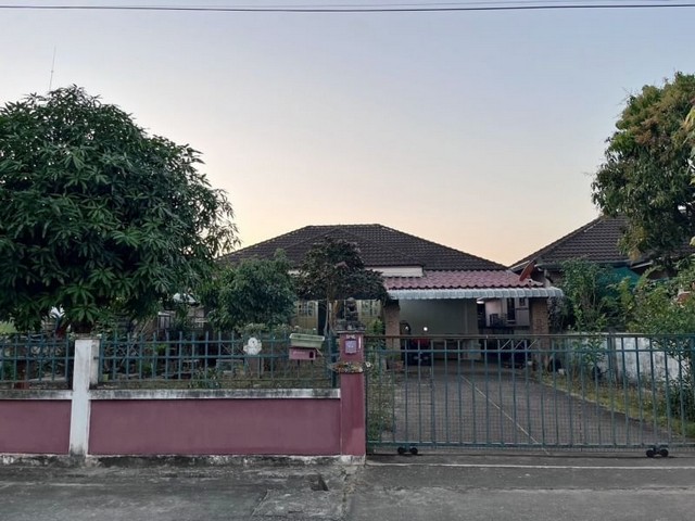 ขายด่วนบ้านเดี่ยวชั้นเดียว ใกล้ตลาดภูดอย โครงการโชควารีโฮม สันทราย