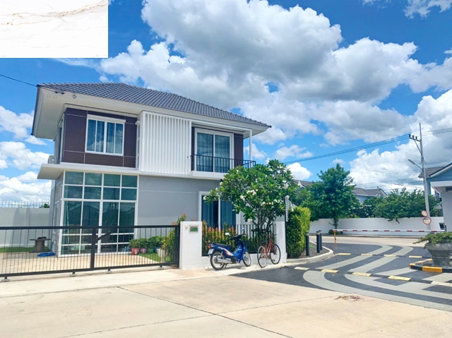  บ้านเดี่ยว 2 ชั้น รร.นานาชาติหัวหิน 7.0 กม.พร้อมเฟอร์ ตลาดหนองขอน  หลังมุม 3นอน 3น้ำ 54ตร.วา. 254ตร.ม.  PTT Station ปตท.หินเหล็กไฟ 450ม. 