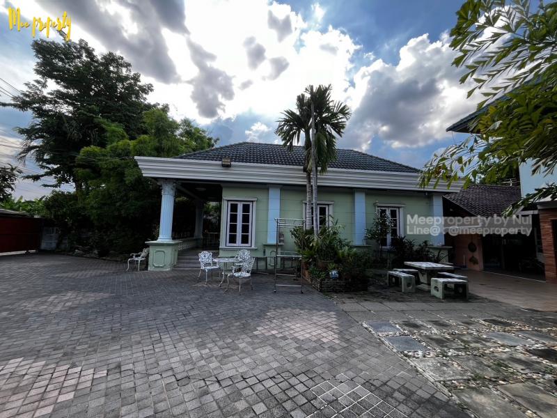 ขายบ้านเดี่ยว 2 ชั้น (ภายในที่ดิน มีบ้าน 4 หลัง) รวม 2 โฉนด เนื้อที่ 233 ตร.ว. ซอยรามอินทรา 5 แยก 3 ME-173