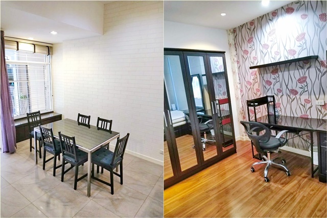 พระราม 9  APL หัวหมาก 1.9กม.ทาวน์เฮาส์ 3 ชั้น หัวมุม 3นอน 252ตร.ม.22ตร.วา.ม.นานาชาติแสตมฟอร์ด100ม.