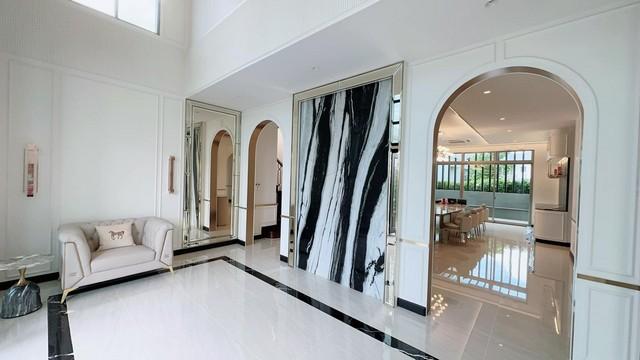 HS 1744 ขายบ้านเดี่ยวPerfect Masterpiece กรุงเทพกรีฑา Zone ใหม่ พร้อมตกแต่งในบ้าน สวนรอบบ้าน มีสนามบาสในบ้าน