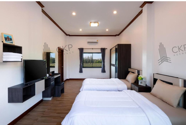 บ้านเดี่ยว ทองสุขพูลวิลล่า ปราณบุรี พร้อมสระว่ายน้ำส่วนตัว ใกล้ทะเลและภูเขา