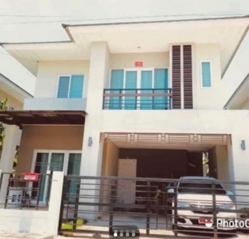 ให้เช่าบ้านเดี่ยว 2 ชั้น สวยสภาพดี เฟอร์ครบ โครงการดิเอ่อบาน่า สารภี