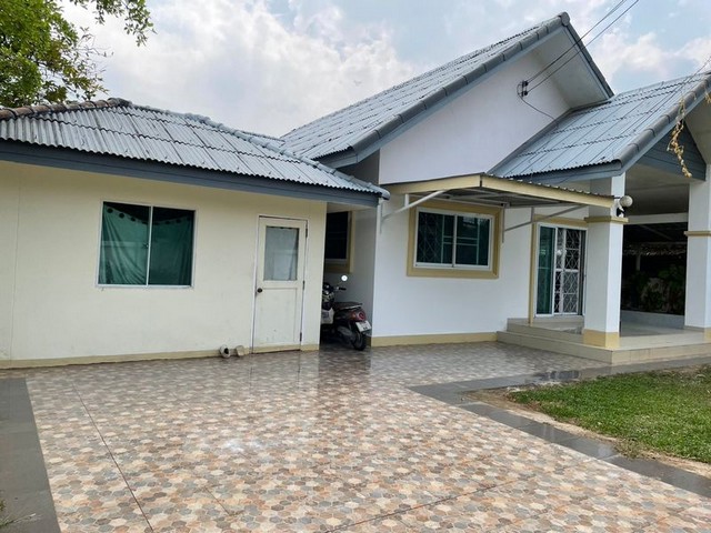 บ้านเดี่ยว เนื้อที่กว้างขว้าง ร่มรื่น สันผักหวาน หางดง 