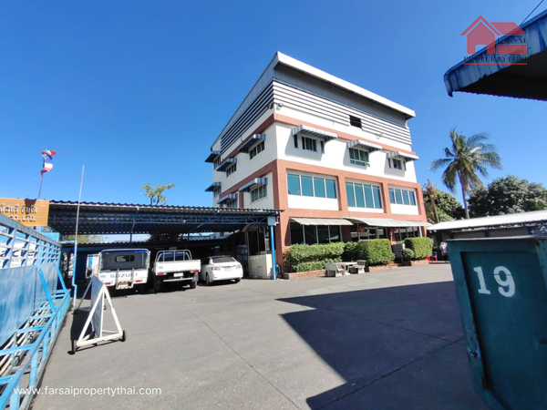 ขายโรงงาน/โกดังเนื้อที่4-1-61ไร่(พื้นที่สีม่วง)พื้นที่ 6,500ตร.มไฟฟ้า1,000KVA ถนนสุขสวัสดิ์ อำเภอพระสมุทรเจดีย์ ราคาขาย 65 ล้านบาท