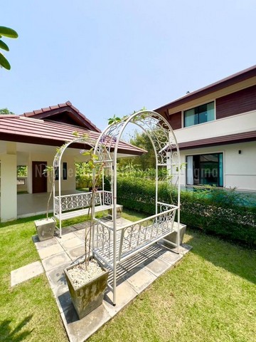 พูลวิลล่า สไตล์ล้านนา บ้านสวย บรรยากาศดี หางดง