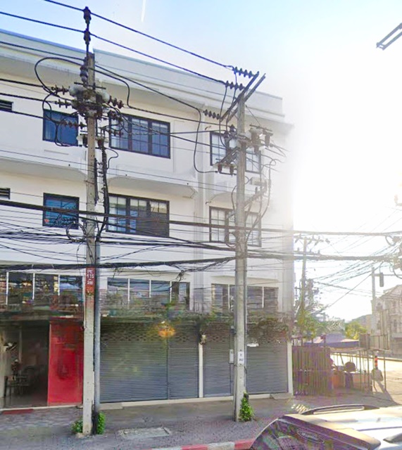 ISB 1.4กม. MRTสามัคคี ให้เช่าอาคาร 4ชั้น หัวมุม 48ตร.วา. 450ตร.ม. รร.นานาชาติเซนต์แอนดรูว์ สามัคคี 1.5 กม. ทำเล ติดถนนใหญ่