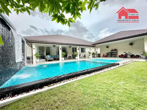 ขายบ้าน 1ชั้นสระว่ายน้ำในตัว เนื้อที่ 215ตร.ว พื้นที่ใช้สอย 294.74 ตร.ม 6ห้องนอน 7ห้องน้ำ เมืองพัทยา อ.บางละมุง ราคาขาย 17.9 ล้านบาท
