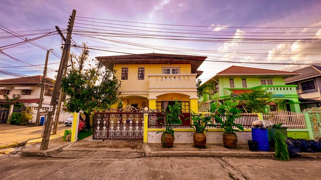 ขายบ้านเดี่ยว 2 ชั้น หมู่บ้านณัฐนันท์ ซฮยวัดเวฬุวนาราม 34 ดอนเมือง ตกแต่งสวย