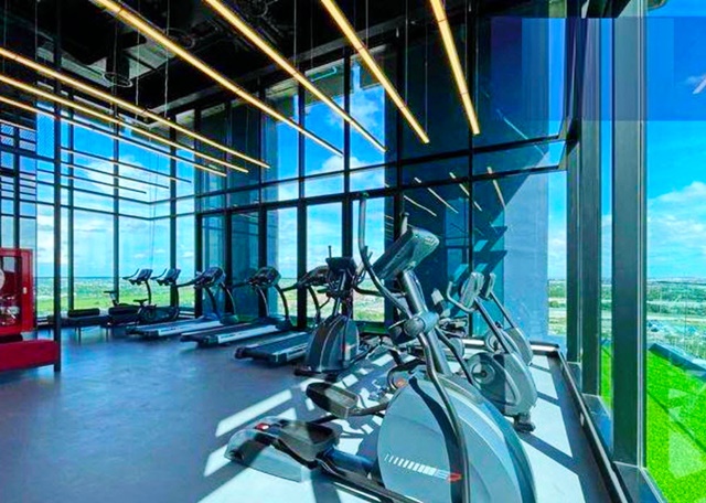 รามคำแหง 209 ชั้น3 MRT มีนบุรี 300ม. ให้เช่า คอนโด Origin 26ตร.ม. ม.เกษมบัณฑิต ร่มเกล้า 1.1 กม. 1 นอน 1 น้ำ เฟอร์ เครื่องใช้ไฟฟ้าครบ 