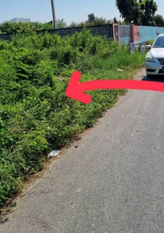 ขายที่ดินทำเลดี ใกล้ถนนลำลูกกา ถนนเลียบทางด่วนมอเตอร์เวย์หมายเลข9จำนวน8ไร่2งาน75วา